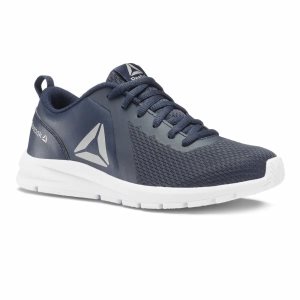 Buty Do Biegania Dziecięce Reebok REERUSH Granatowe PL 45NFMDE